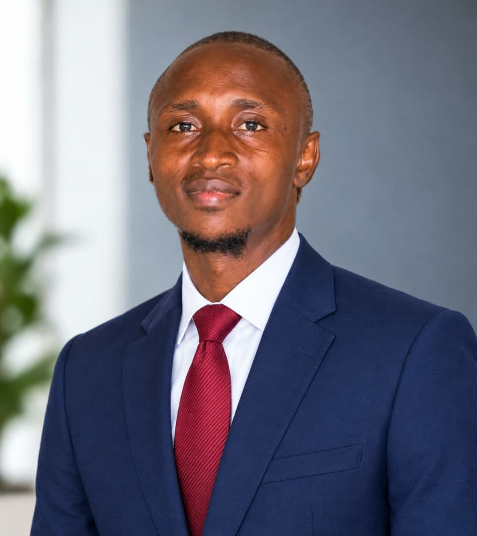Portrait of Ibrahim Musa Sessay, Project Director at Green FAJ Solution Limited