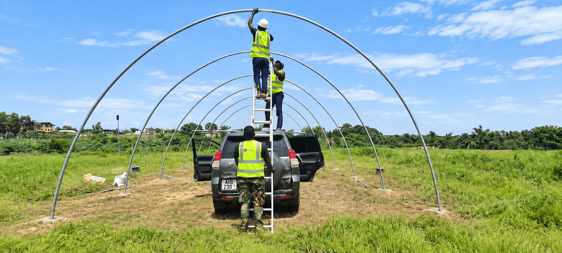 Renewable energy and irrigation works
