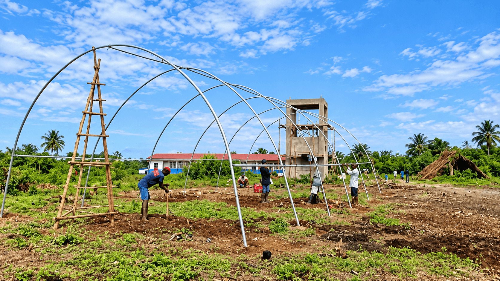 Agricultural irrigation infrastructure