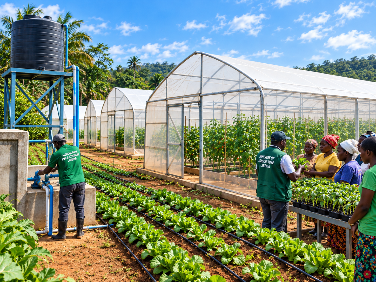Liberia Greenhouse & Irrigation Development
