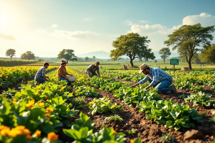 Training farmers